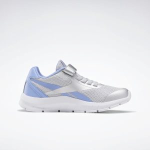 Reebok Rush Runner 2.0 Laufschuhe Kinder - Silber Metal/Blumen Blau/Weiß - DE 591-UXP